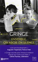 Couverture du livre « Ensemble, on aboie en silence » de Gringe aux éditions Harpercollins