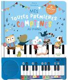 Couverture du livre « Mes toutes premières comptines au piano » de Maria Neradova aux éditions Auzou