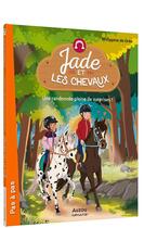 Couverture du livre « Jade et les chevaux Tome 4 : Une randonnée pleine de surprises ! » de Lymut et Philippine De Grea aux éditions Auzou