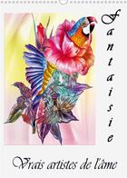 Couverture du livre « Fantaisie vrais artistes de l ame calendrier mural 2020 din a3 vertical - dessins au crayon de coule » de Dusanka Djeric aux éditions Calvendo