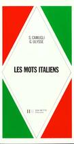 Couverture du livre « Les mots italiens - edition 1969 » de Barnier/Delage aux éditions Hachette Education