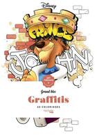 Couverture du livre « Art thérapie ; Grand bloc : graffitis » de Disney et Tracy Sousa aux éditions Hachette Heroes