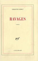Couverture du livre « Ravages » de Violette Leduc aux éditions Gallimard (patrimoine Numerise)