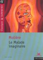 Couverture du livre « Le malade imaginaire » de Moliere aux éditions Magnard