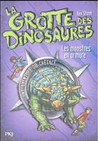 Couverture du livre « La grotte des dinosaures Tome 3 : Les monstres en armure » de Rex Stone aux éditions Pocket Jeunesse