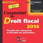 Couverture du livre « L'essentiel du droit fiscal (15e édition) » de Beatrice Grandguillot et Francis Grandguillot aux éditions Gualino