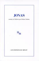 Couverture du livre « Jonas » de Jerome Lindon aux éditions Minuit