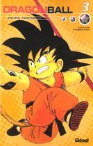 Couverture du livre « Dragon ball Tome 3 » de Akira Toriyama aux éditions Glenat