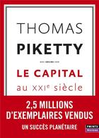 Couverture du livre « Le capital au XXIe siècle » de Thomas Piketty aux éditions Points