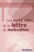 Couverture du livre « Synonymes pour enrichir sa lettre de motivation » de  aux éditions Studyrama