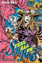 Couverture du livre « Jojo's bizarre adventure - saison 7 ; steel ball run Tome 3 » de Hirohiko Araki aux éditions Delcourt
