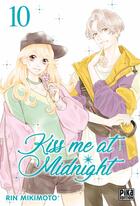 Couverture du livre « Kiss me at midnight Tome 10 » de Rin Mikimoto aux éditions Pika