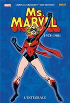 Couverture du livre « Ms. Marvel : Intégrale vol.2 : 1978-1981 » de Chris Claremont et George Perez et Jim Mooney et Mike Vosburg aux éditions Panini