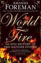 Couverture du livre « World On Fire, A » de Amanda Foreman aux éditions Adult Pbs