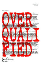 Couverture du livre « Overqualified » de Joey Comeau et Geri Jewell With Ted Nichelson aux éditions Ecw Press