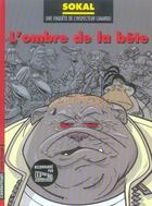 Couverture du livre « Canardo Tome 16 : l'ombre de la bête » de Benoit Sokal aux éditions Casterman