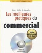 Couverture du livre « Les meilleures pratiques du commercial ; guide opérationnel » de Marcolino (Do) aux éditions Editions D'organisation