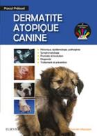 Couverture du livre « Dermatite atopique canine » de Pascal Prelaud aux éditions Elsevier-masson