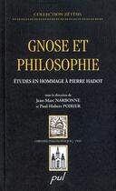 Couverture du livre « Gnose Et Philosophie Etudes En Hommage A Pierre Hadot » de  aux éditions Vrin