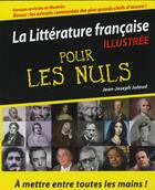 Couverture du livre « La littérature française illustrée pour les nuls » de  aux éditions First