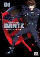 Couverture du livre « Gantz - perfect edition Tome 1 » de Hiroya Oku aux éditions Delcourt