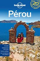 Couverture du livre « Pérou (5e édition) » de  aux éditions Lonely Planet France