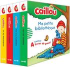 Couverture du livre « Caillou ; ma petite bibliothèque » de Pierre Brignaud aux éditions Chouette