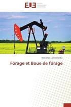 Couverture du livre « Forage et boue de forage » de Sonko Mohamed Lamine aux éditions Editions Universitaires Europeennes