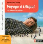 Couverture du livre « Voyage à Lilliput » de Jonathan Swift aux éditions Nathan