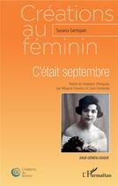 Couverture du livre « C'était septembre » de Gertopan Susana aux éditions L'harmattan