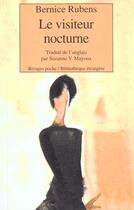 Couverture du livre « Le visiteur nocturne » de Bernice Rubens/Suzan aux éditions Rivages