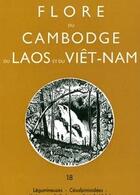 Couverture du livre « Flore du Cambodge, du Laos et du Vietnam Tome 18 : leguminosae, cesalpinioideae » de K. Larsen et Jules E. Vidal et S. Larsen aux éditions Mnhn