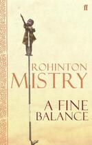 Couverture du livre « A Fine Balance » de Rohinton Mistry aux éditions Faber Et Faber