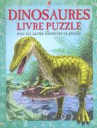 Couverture du livre « Dinosaures liv puzzle av 6 car » de Pearcey/Bird/Scott aux éditions Usborne