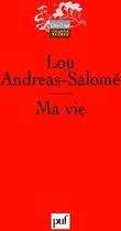 Couverture du livre « Ma vie (8e édition) » de Lou Andreas-Salome aux éditions Puf