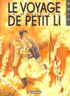 Couverture du livre « Le moine fou T.8 ; le voyage de petit Li » de Vink aux éditions Dargaud