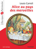 Couverture du livre « Alice au pays des merveilles » de Lewis Carroll aux éditions Magnard