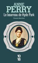 Couverture du livre « Le bourreau de Hyde park » de Anne Perry aux éditions 12-21