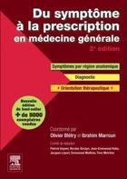 Couverture du livre « Du symptôme à la prescription en médecine générale » de Olivier Bletry et Collectif aux éditions Elsevier-masson