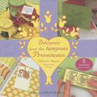 Couverture du livre « Coffret tampons provençaux » de Catherine Auguste aux éditions Ouest France