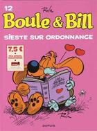 Couverture du livre « Boule & Bill Tome 12 : sieste sur ordonnance » de Jean Roba aux éditions Dupuis