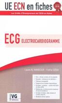 Couverture du livre « UE ECN EN FICHES ECG 3 ED » de Laure Al Mansour aux éditions Vernazobres Grego