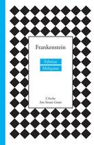 Couverture du livre « Frankenstein » de Fabrice Melquiot aux éditions L'arche