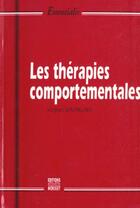 Couverture du livre « Les Therapies Comportementales » de Jacques Van Rillaer aux éditions Magnard