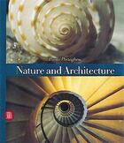 Couverture du livre « Nature and architecture » de Paolo Portoghesi aux éditions Skira