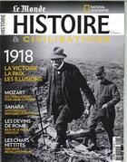 Couverture du livre « Histoire et civilisations n 43 1918, une paix perdue - octobre 2018 » de  aux éditions Malesherbes