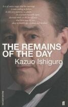 Couverture du livre « The Remains of the Day » de Kazuo Ishiguro aux éditions Faber Et Faber