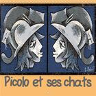 Couverture du livre « Picolo et ses chats calendrier mural 2020 300 300 mm square - illustrations expressionnistes » de Robert Cathy aux éditions Calvendo