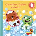 Couverture du livre « Citrouille et isidore au bain ! » de Virginie Hanna / Chr aux éditions Philippe Auzou