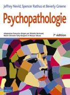 Couverture du livre « Psychopathologie (7e édition) » de  aux éditions Pearson